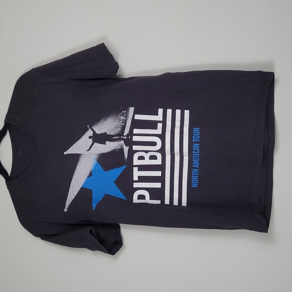Pitbull band North American tour 2013 tshirt